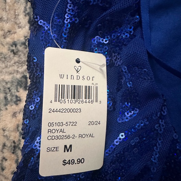 Windsor Blue Sequin Dress - Picture 5 of 5